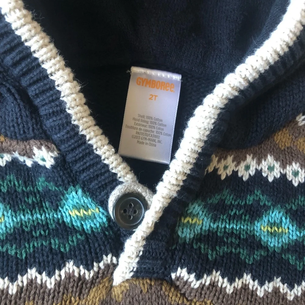 Gymboree hooded sweater